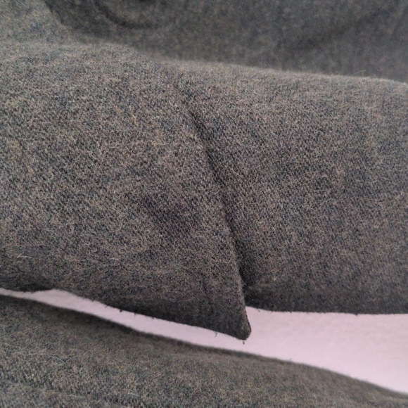 Theory moss green wool toggle coat s - Picture 4 of 8